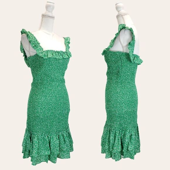 LIKELY Nina Smocked Floral Mini Dress - Picture 6 of 14